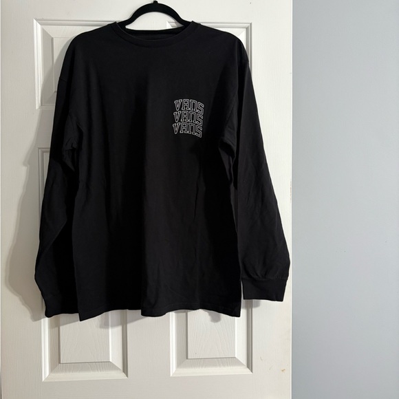 Vans Other - Vans Triple Logo Black Long Sleeve Tee